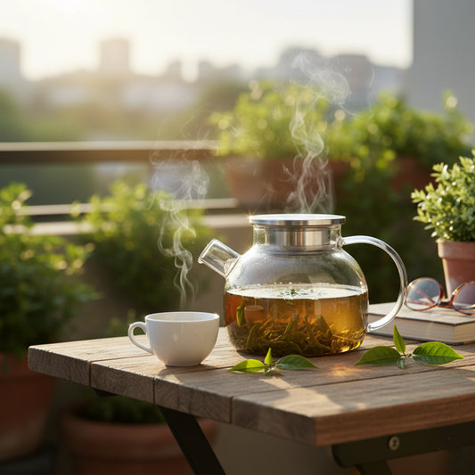 Glass Teapot with Stainless Infuser