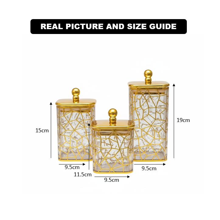 Gold Canister - Transparent