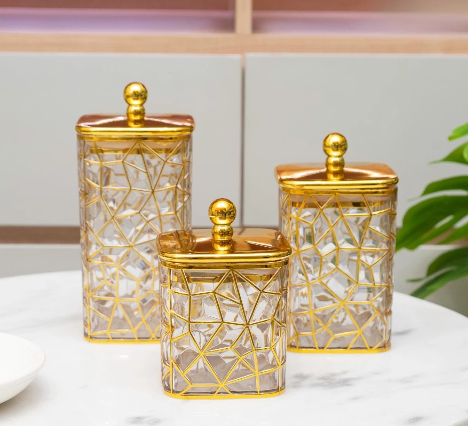Gold Canister - Transparent
